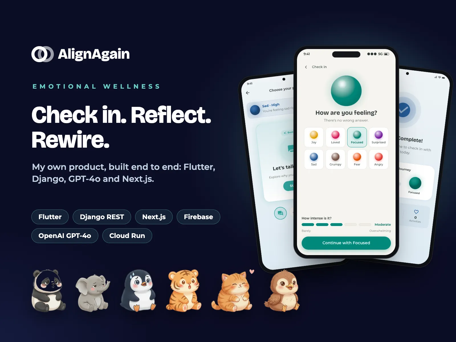 AlignAgain: check in, reflect, rewire