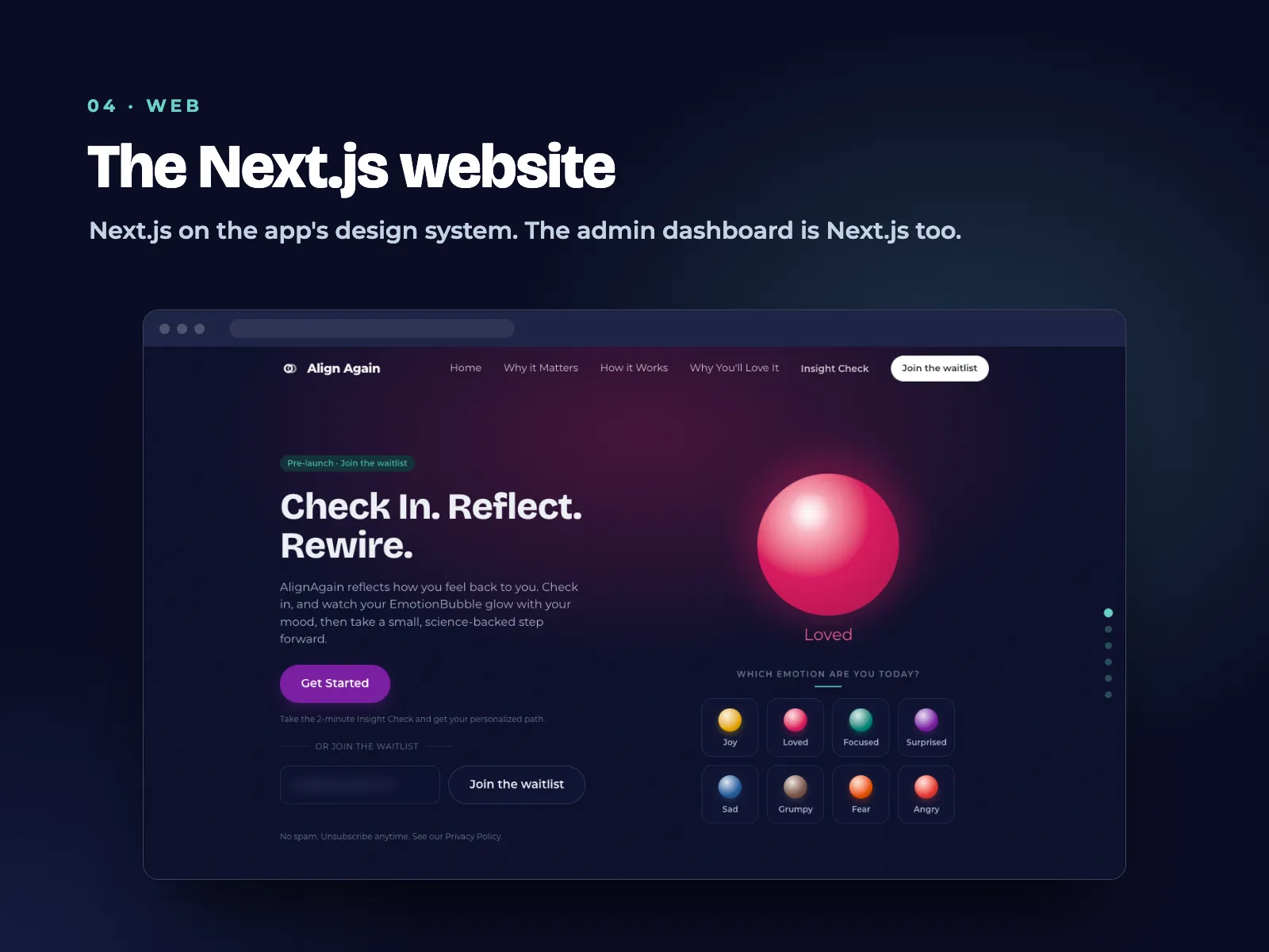 The Next.js marketing site